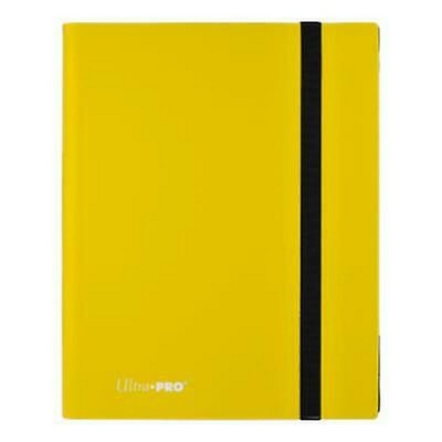 Album Eclipse 9 Pocket Pro Binder ULTRA PRO Yellow 360 Carte