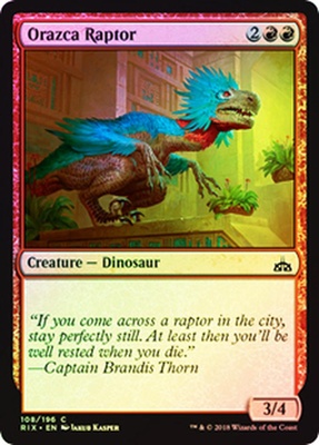 Orazca Raptor