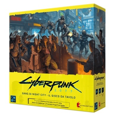 Cyberpunk 2077 Gang di Night City (leggermente danneggiato)