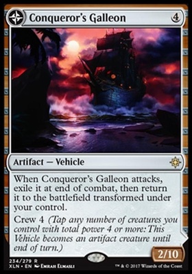 Conqueror's Galleon // Conqueror's Foothold