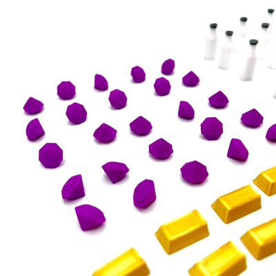 Wyrmspan: Set 100x Risorse 3D