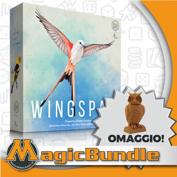 Wingspan: BUNDLE Base + Token Gufo Deluxe! immagine 1