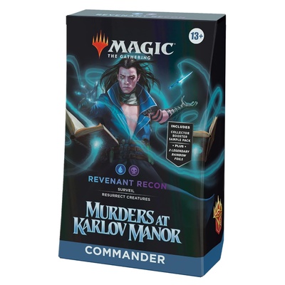 Mazzo Magic Commander MURDERS AT KARLOV MANOR: REVENANT RECON Deck Inglese
