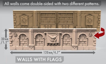 Wolfenstein - The Board Game: 3D Terrain Kit