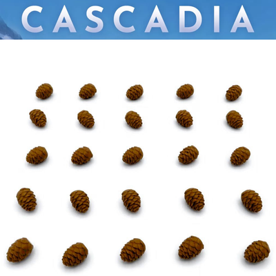 Cascadia - Bundle Base + Landmarks + 25 Pigne 3D