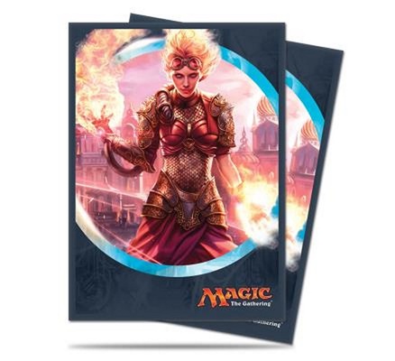 80 Sleeves Ultra Pro Magic KALADESH Chandra Torch Of Defiance V2 Bustine Protettive