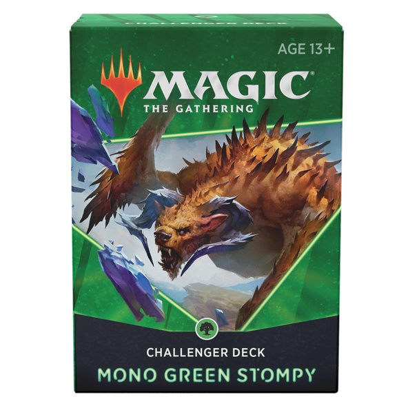 Challenger Deck 2021 Magic MONO GREEN STOMPY Mazzo immagine 1