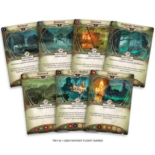 Arkham Horror LCG - Revised: La Città Sommersa - Investigatori immagine 2