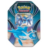 Pokemon Tin da collezione Poteri Eccelsi Latios EX Mazzo Deck Box Metallo