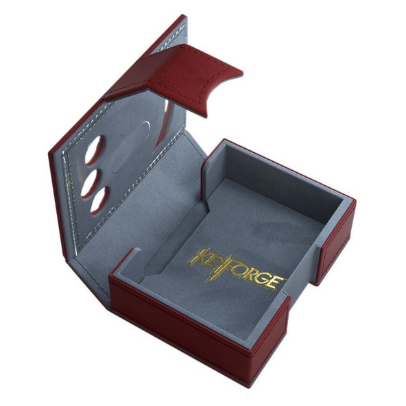 Deck Box KEYFORGE RED DECK BOOK Porta Mazzo immagine 3