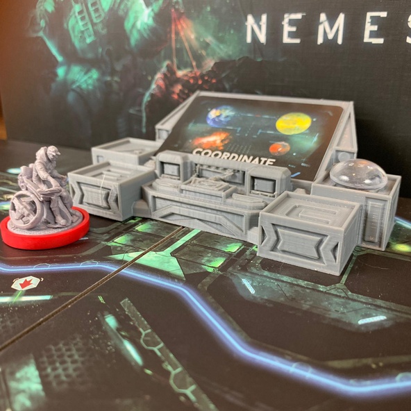 Nemesis: Console di Pilotaggio Astronave 3D immagine 3