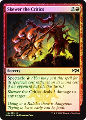 Skewer the Critics