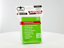80 Supreme Sleeves Ultimate Guard Magic LIGHT GREEN Bustine Protettive VERDE CHIARO