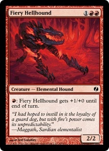 Fiery Hellhound
