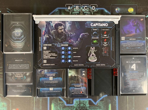 NEMESIS : Scheda del Personaggio 3D Character Dashboard immagine 1