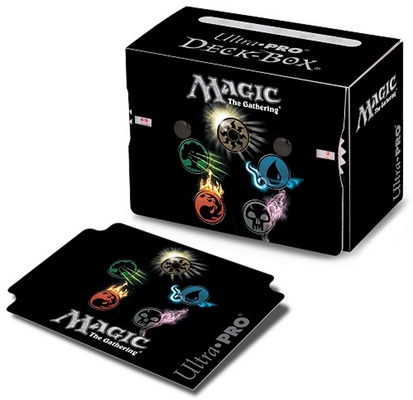 Deck Box Ultra PRO Magic MANA 4 SYMBOLS LIFE COUNTER Segnapunti Porta Mazzo MTG