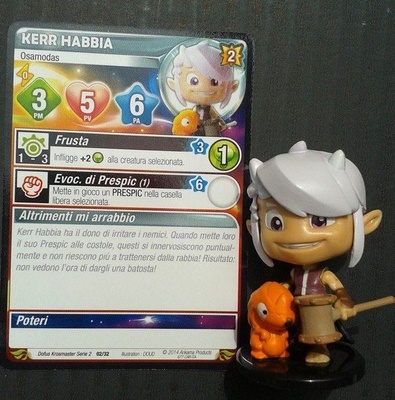 Krosmaster Arena Collection Serie 2 Kerr Habbia 02/32 Statuetta Carta Codice