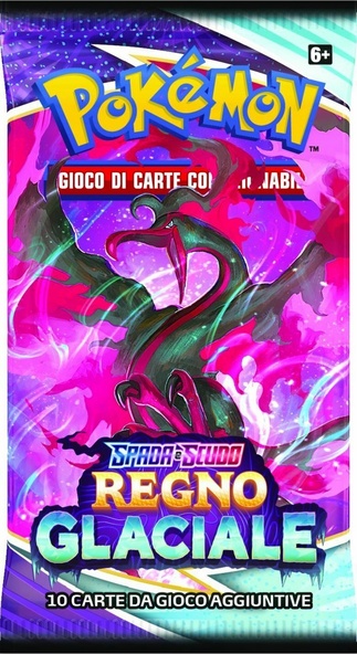 Busta 10 Carte - Pokemon Spada e Scudo Regno Glaciale immagine 1