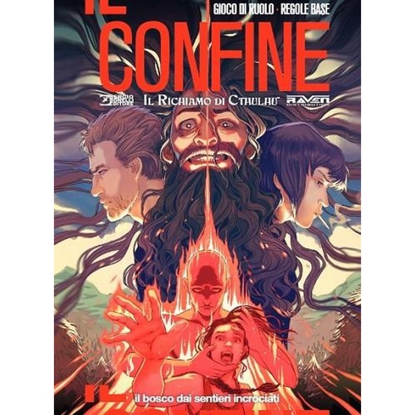 Il Confine - Il Bosco dai Sentieri Incrociati - Speciale Lucca 2022 Gioco di Ruolo / Librogame immagine 1